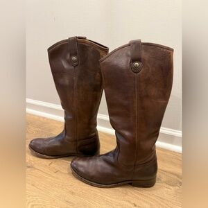 Frye Brown Leather Boots